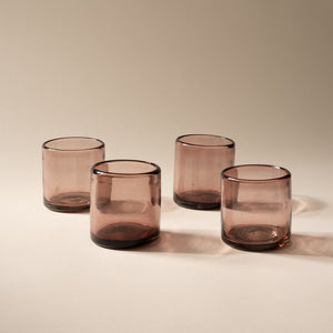 Handblown Glass Tumbler, Set of 4