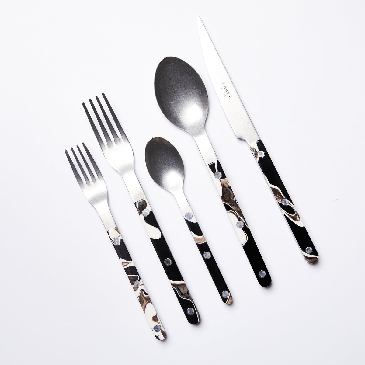 Bistrot Vintage Dune Flatware, 5-Piece Set